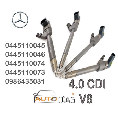 INJECTEUR BOSCH 0445110045 - 0445110073 - 0445110074 0986435031 autodiag78.com