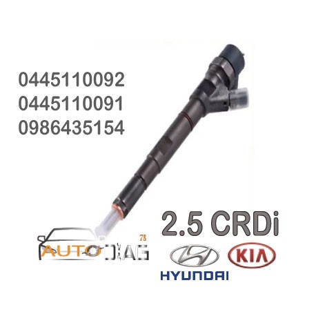 INJECTEUR BOSCH 0445110092 0445110092 autodiag78.com