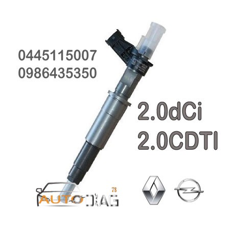 INJECTEUR BOSCH 0445115007 0445115007 0986435350 autodiag78.com