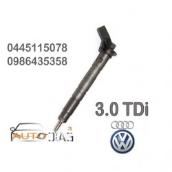 INJECTEUR BOSCH 3.0 TDI V6 0445115078 0445115078 autodiag78.com