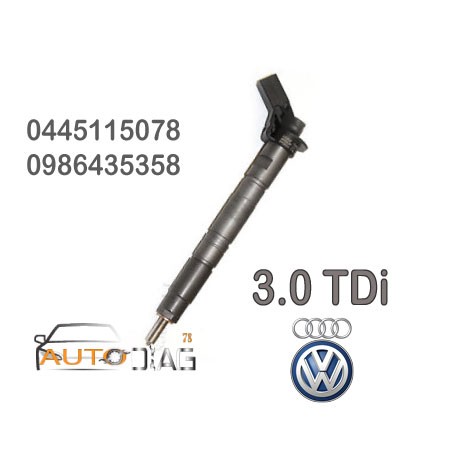 INJECTEUR BOSCH 3.0 TDI V6 0445115078 0445115078 autodiag78.com