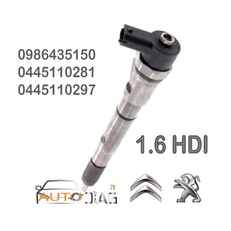 INJECTEUR BOSCH 0445110297 0986435150 autodiag78.com
