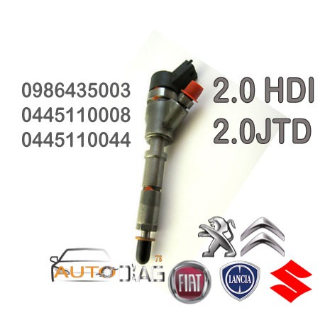 INJECTEUR BOSCH 0445110146 - 0986435087 0445110008 autodiag78.com