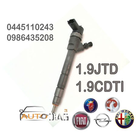 INJECTEUR BOSCH 0445110243 0445110243 autodiag78.com