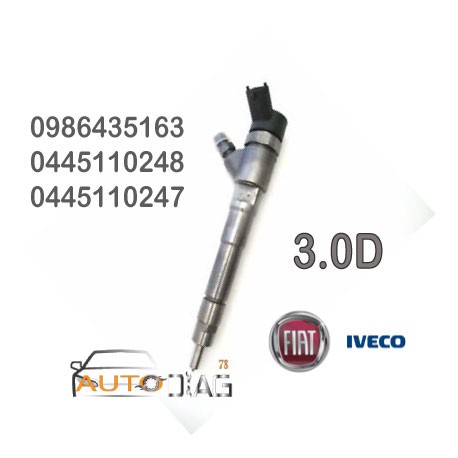 INJECTEUR BOSCH 0445110248 504088823 0986435163 autodiag78.com