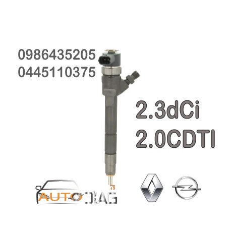 INJECTEUR BOSCH 0445110375 0986435205 - 0445110634 autodiag78.com