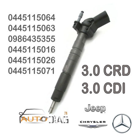 INJECTEUR BOSCH 0445115063 - 0445115027 0445115064-0986435355 autodiag78.com