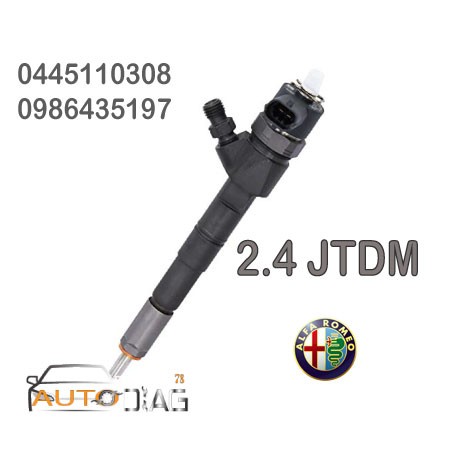 INJECTEUR BOSCH 0445110308 0445110308 - 0986435197 autodiag78.com
