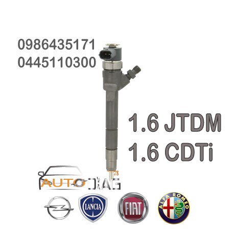 INJECTEUR BOSCH 0445110300 0986435171 autodiag78.com