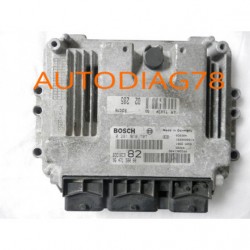 CALCULATEUR MOTEUR PEUGEOT 206 1.4 HDI BOSCH 0 281 010 707, 9646559980, 9644157380, 96 465 599 80, 96 441 573 80, ED
