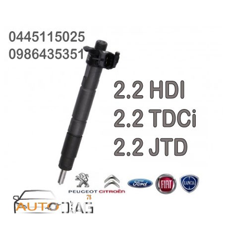 INJECTEUR BOSCH 0445115025 0445115025 autodiag78.com