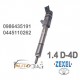 INJECTEUR BOSCH 0445110262 0986435191 autodiag78.com