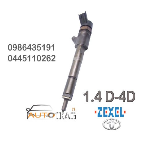 INJECTEUR BOSCH 0445110262 0986435191 autodiag78.com