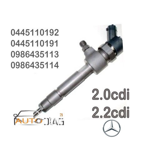 INJECTEUR BOSCH 0445110192 - 0445110191 0445110192 - 0445110191 autodiag78.com