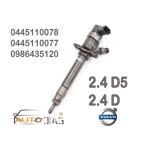 INJECTEUR BOSCH 0445110078 VOLVO D5 0445110078 - 0445110077 autodiag78.com