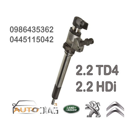 INJECTEUR BOSCH 0445115042 0986435362 autodiag78.com