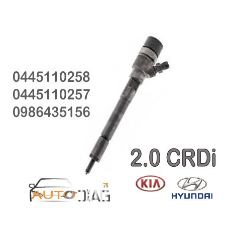 INJECTEUR BOSCH 0445110258 0445110258 autodiag78.com