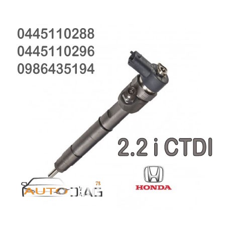 INJECTEUR BOSCH 0445110288 0445110296 0445110288 autodiag78.com
