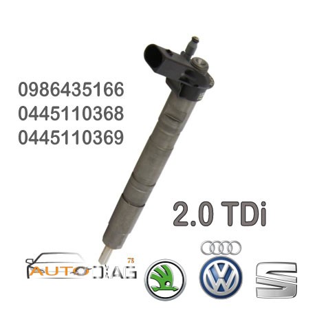 INJECTEUR BOSCH 0445110369 0986435166 - 0445110368 autodiag78.com