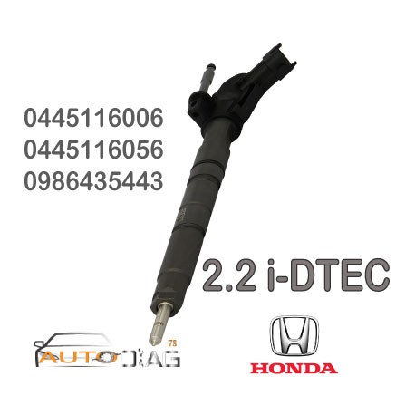 INJECTEUR BOSCH 0445116006 0445116006 - 0445116056 autodiag78.com