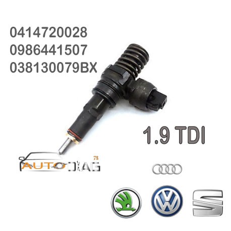 injecteur pompe 2.0 L 140PS BOSCH 0414720028 0414720404 03G130073 0414720028 - 03G130073 autodiag78.com