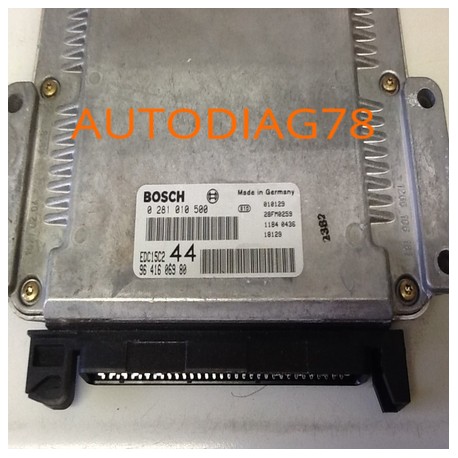 CALCULATEUR MOTEUR PEUGEOT 206 2.0 HDI BOSCH 0281010500, 0 281 010 500, 9641606980, 96 416 069 80 EDC15C2 44 28FM0259 Calcula...