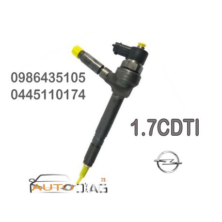 INJECTEUR BOSCH 0445110174 0986435105 autodiag78.com