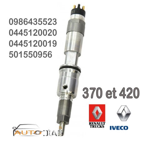 INJECTEUR BOSCH 0445120019 - 0445120020 0986435523 autodiag78.com