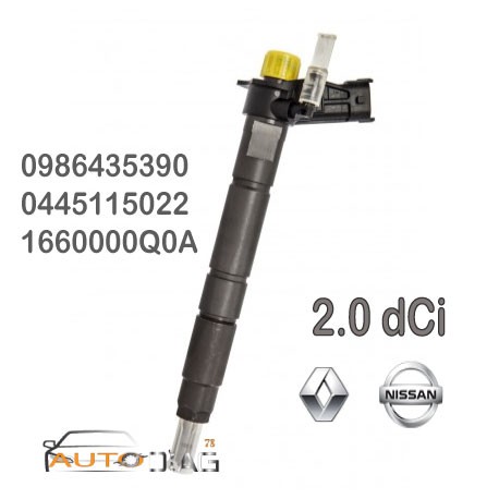 INJECTEUR BOSCH 0445115022 0986435390 autodiag78.com