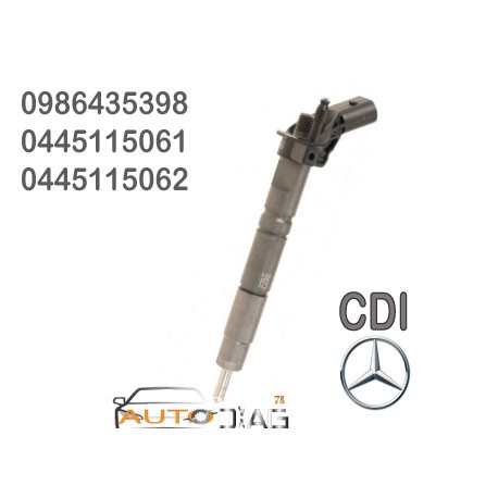 INJECTEUR BOSCH 0445115061 0986435398 autodiag78.com