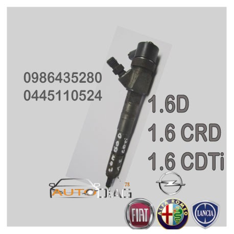 INJECTEUR BOSCH 0445110524 0986435280 autodiag78.com