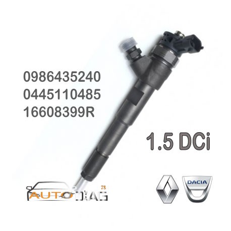 INJECTEUR BOSCH 0445110485 0986435240 autodiag78.com