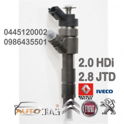INJECTEUR BOSCH 0445120002 0986435501 0445120002 autodiag78.com