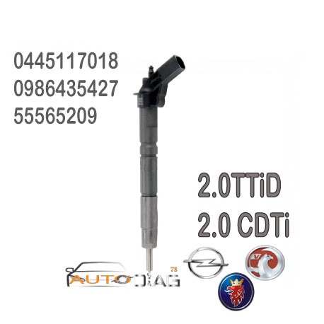 INJECTEUR BOSCH 0445117018 0986435427 autodiag78.com