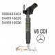 Agrandir l'image INJECTEUR BOSCH 0445116025 0986435404 autodiag78.com