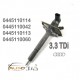 INJECTEUR BOSCH 0445110113 0445110114 autodiag78.com