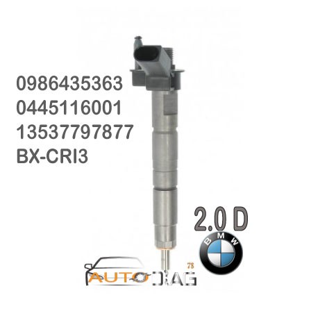 INJECTEUR BOSCH 0445116001 0986435363 autodiag78.com