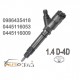 INJECTEUR BOSCH 0445116053 - 0445116009 0986435418 autodiag78.com
