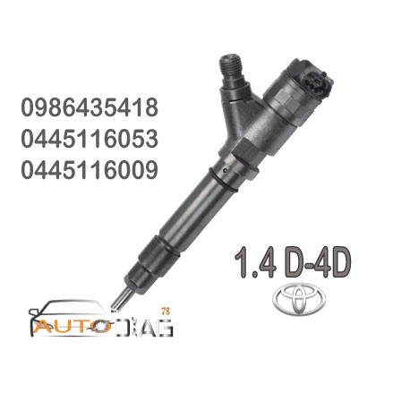 INJECTEUR BOSCH 0445116053 - 0445116009 0986435418 autodiag78.com