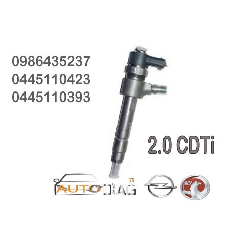 INJECTEUR BOSCH 0445110423 - 0445110393 0986435237 autodiag78.com