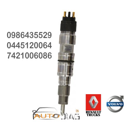 INJECTEUR BOSCH 0445120064 0986435529 autodiag78.com