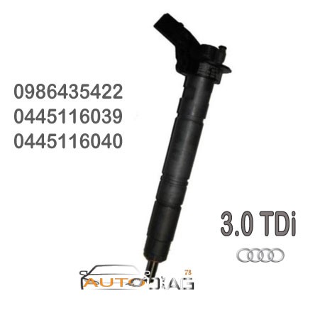 INJECTEUR BOSCH 0445116039 0445116040 0986435422 autodiag78.com