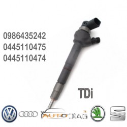 INJECTEUR BOSCH 0445110475 - 0445110474 0986435242 autodiag78.com