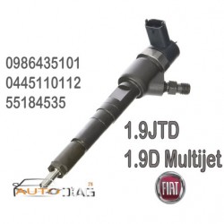 INJECTEUR BOSCH 0445110112 FIAT 0986435101 autodiag78.com