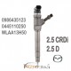 INJECTEUR BOSCH 0445110250 0986435123 autodiag78.com