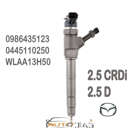 INJECTEUR BOSCH 0445110250 0986435123 autodiag78.com