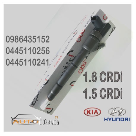 INJECTEUR BOSCH 0445110256 - 33800 2A400 - 0445110241 0986435152 autodiag78.com