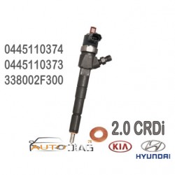INJECTEUR BOSCH 0445110374 338002F300 33800-2F300 , 5258774 autodiag78.com
