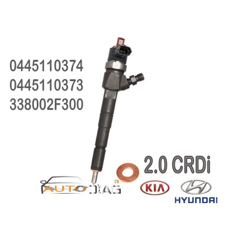 INJECTEUR BOSCH 0445110374 338002F300 33800-2F300 , 5258774 autodiag78.com