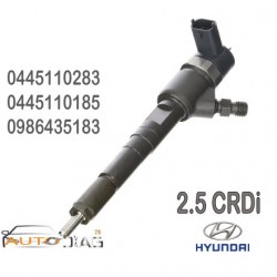 INJECTEUR BOSCH 0445110283 - 0445110185 0986435183 - 33800-4A300 autodiag78.com